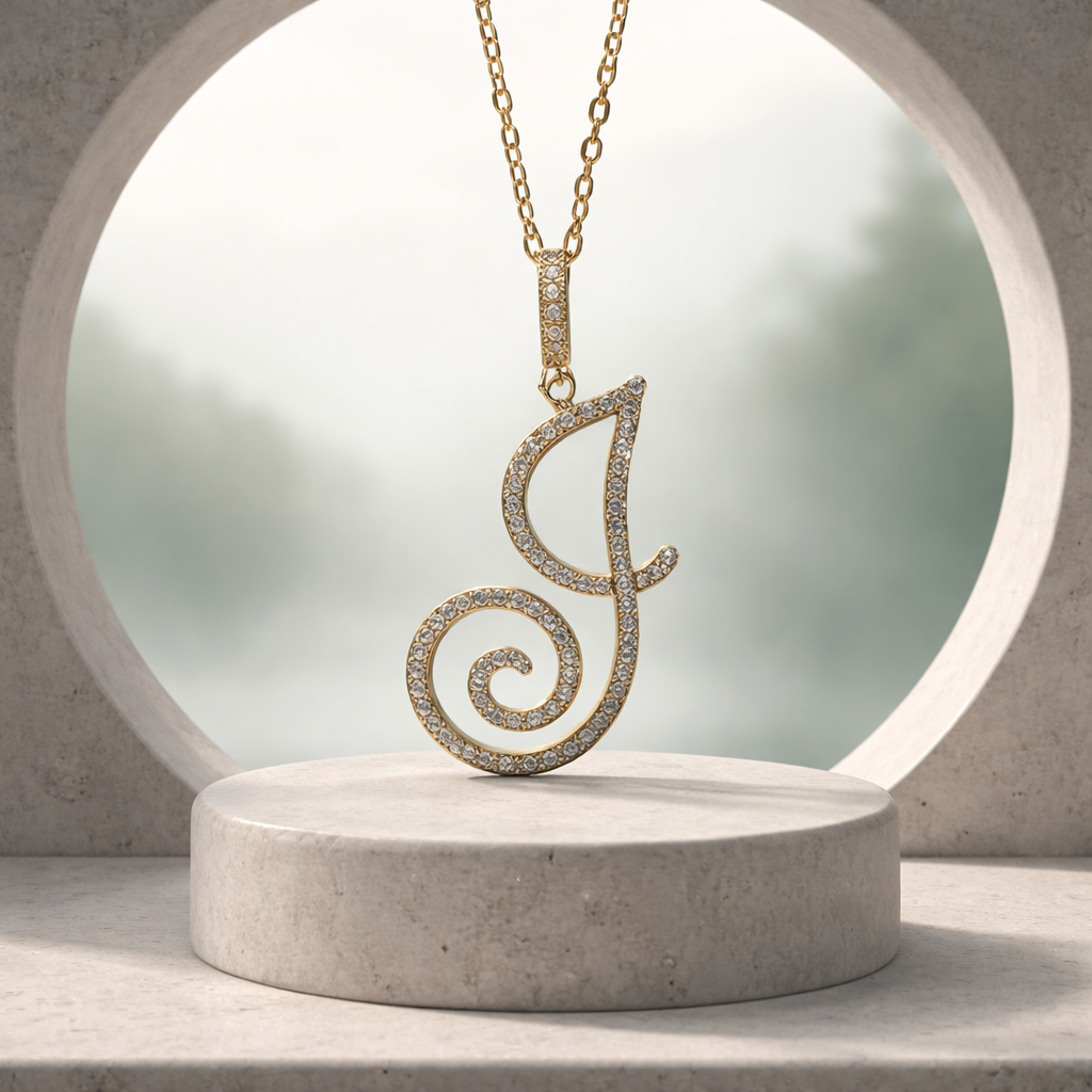 SS510 Sassy's Dazzling Gold Initial 