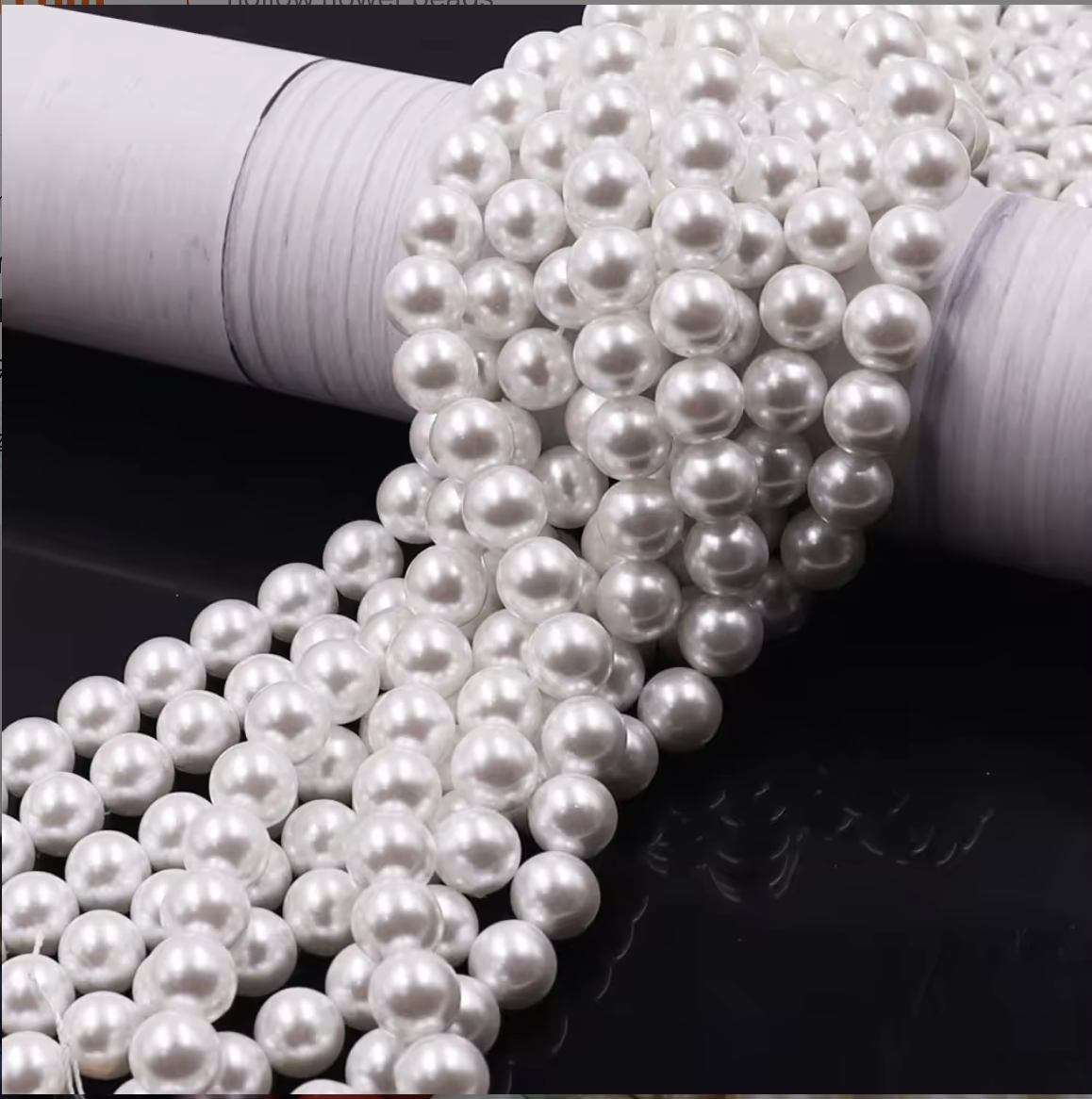 LP207 2-Premium Round Pearl Strands