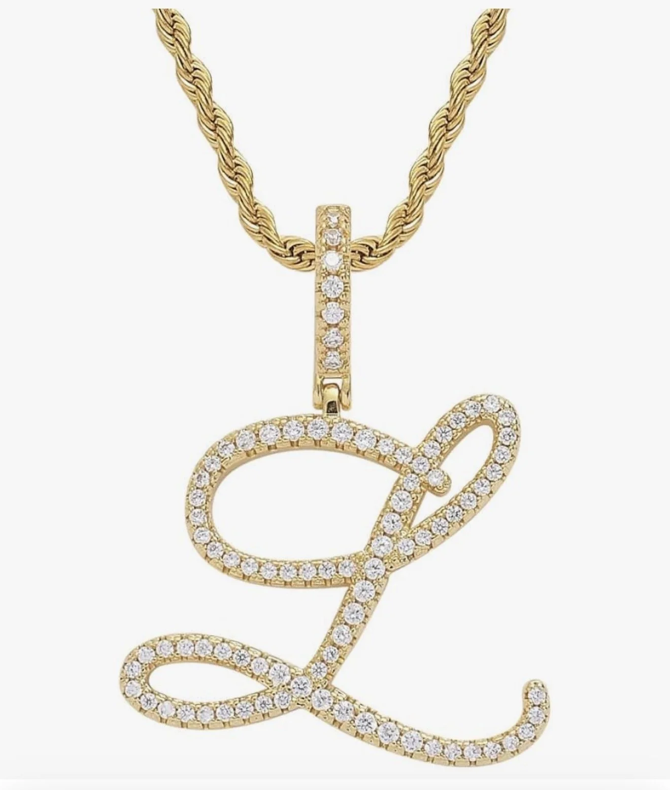 SS512 Sassy's Dazzling Gold Initial 