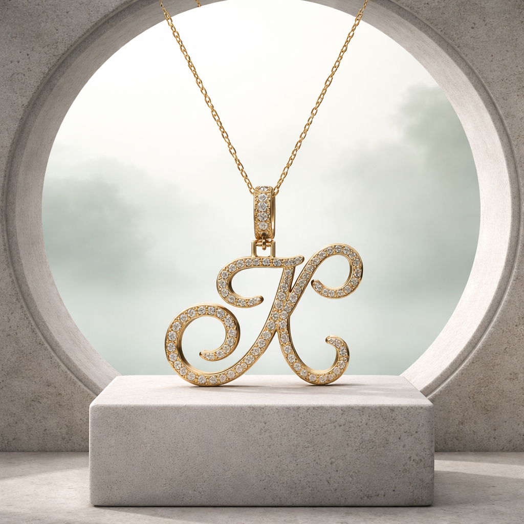 SS511 Sassy's Dazzling Gold Initial 