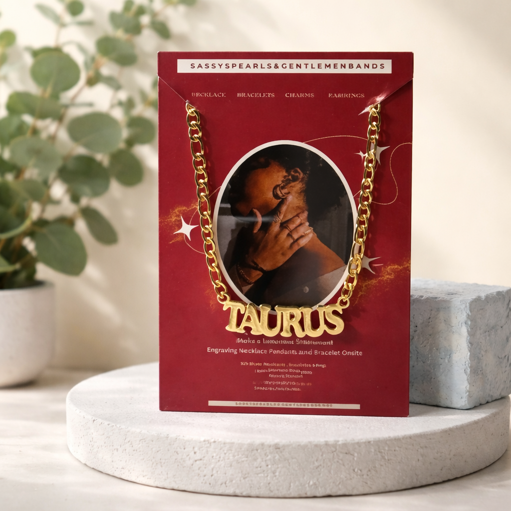 A26 Taurus Zodiac Necklace