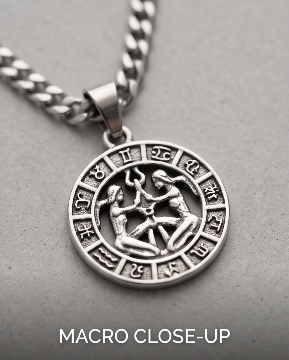 Gemini Zodiac Necklace