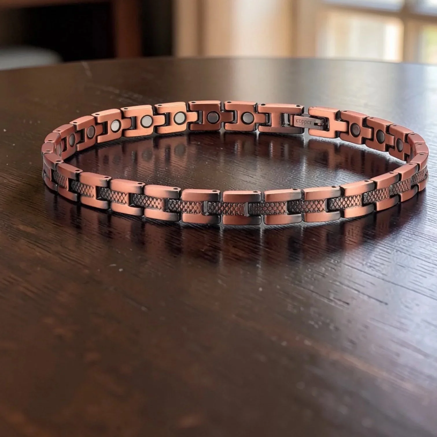S226 Copper Magnetic Therapy Bracelet