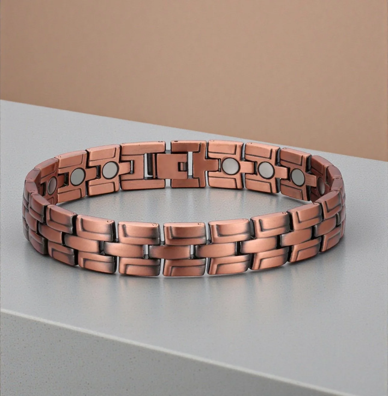 S224 Magnetic Copper Wellness Bracelet