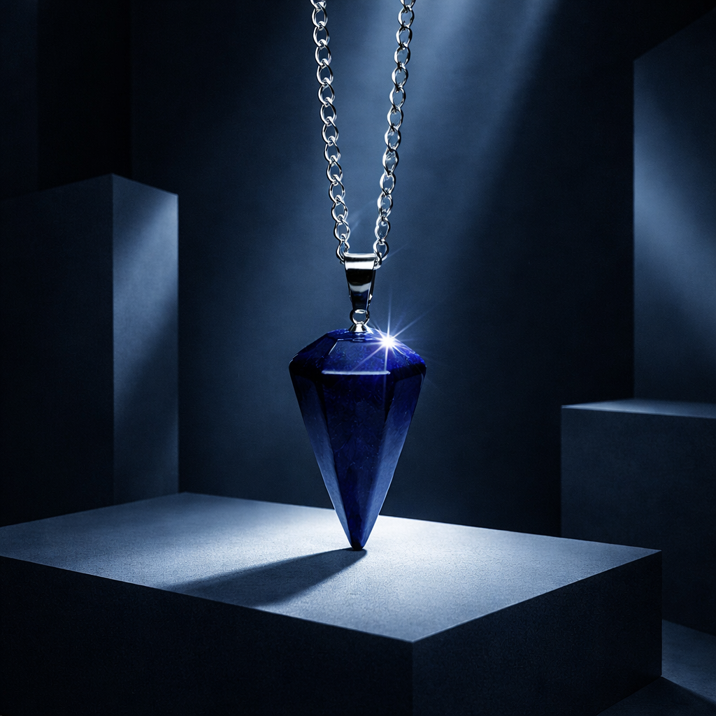 C06 Lapis Lazuli Pendant Necklace