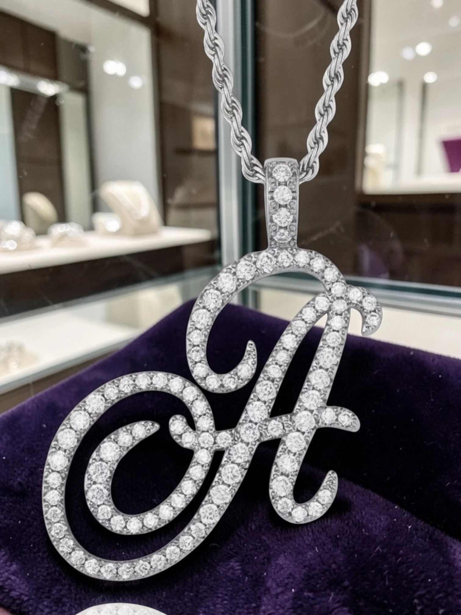 SS501 Sassy's Dazzling Gold Initial 