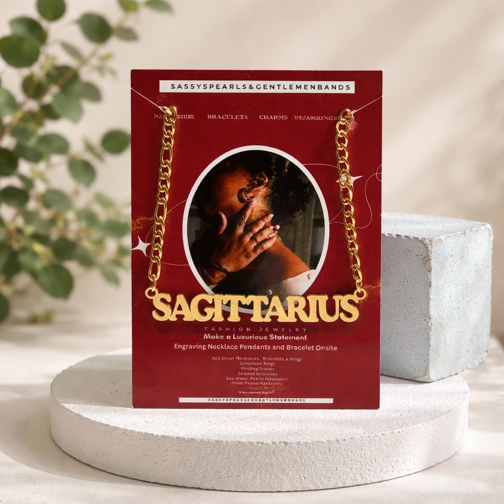 A09 Sassy's Sagittarius Zodiac Necklace