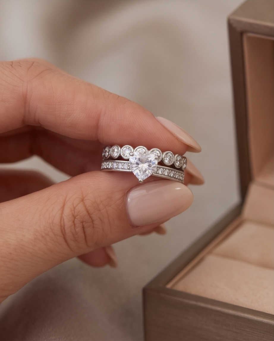 Eternal Sparkle Ring Set