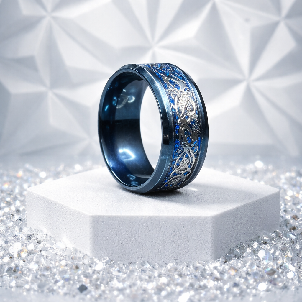 Lunar Majesty Titanium Ring