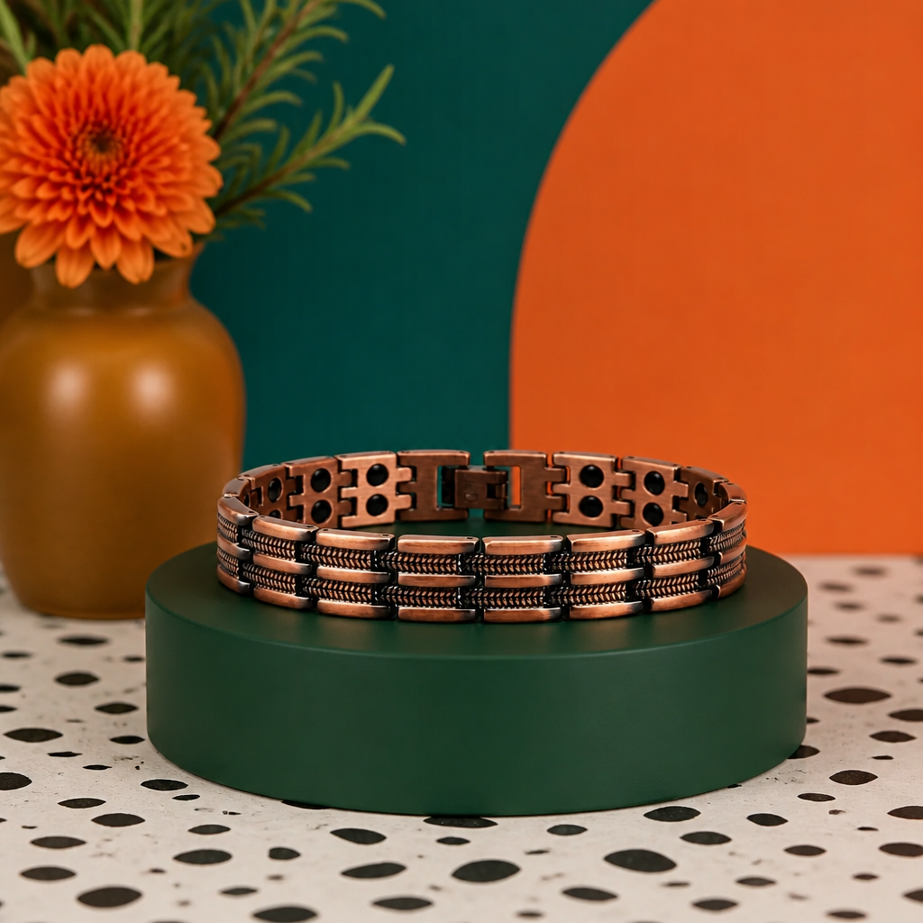 S226 Premium Copper Magnetic Therapy Bracelet