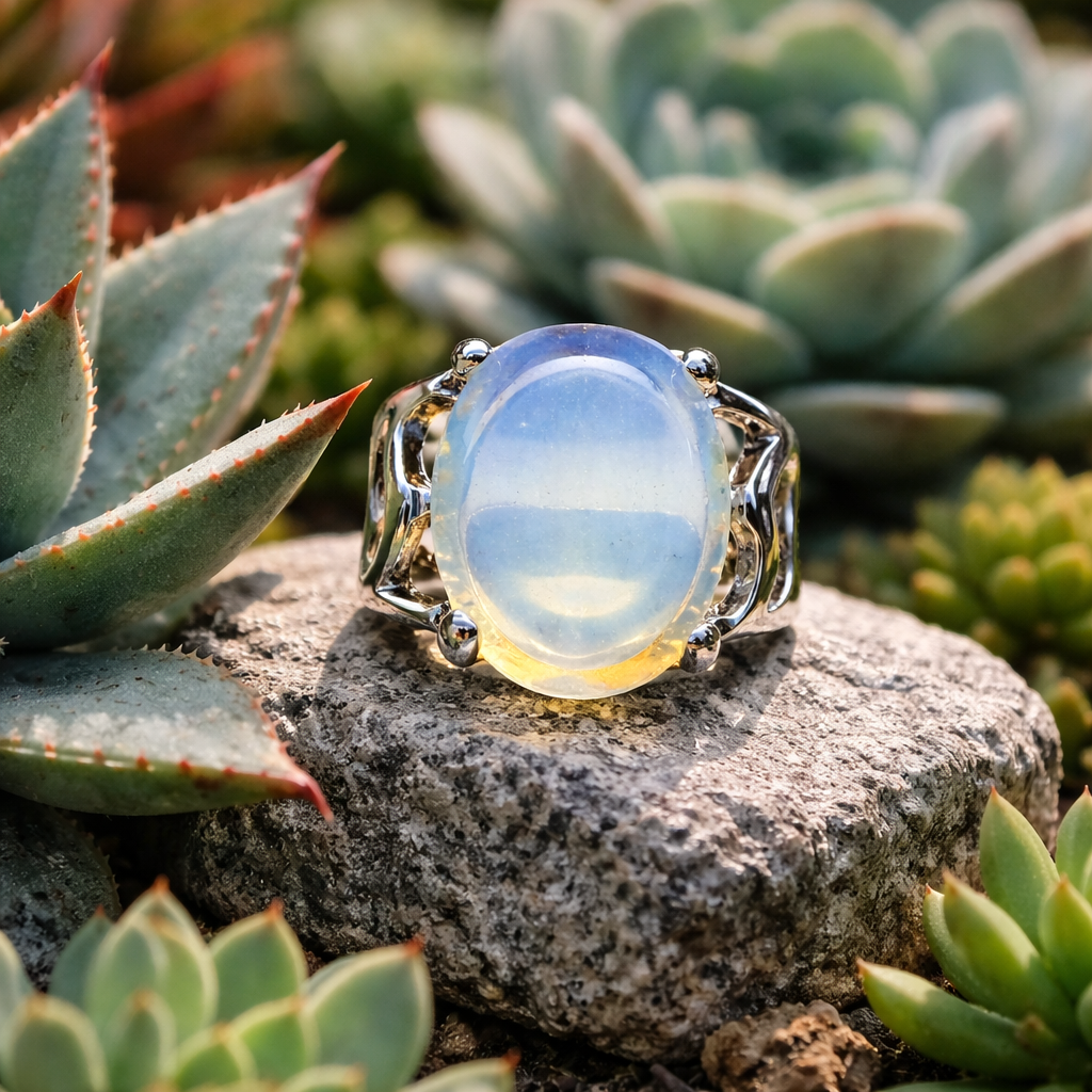 HR824 Mystic Sky Opalite Ring