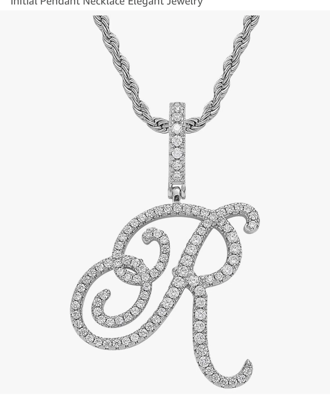 SS518 Sassy's Dazzling Gold Initial 