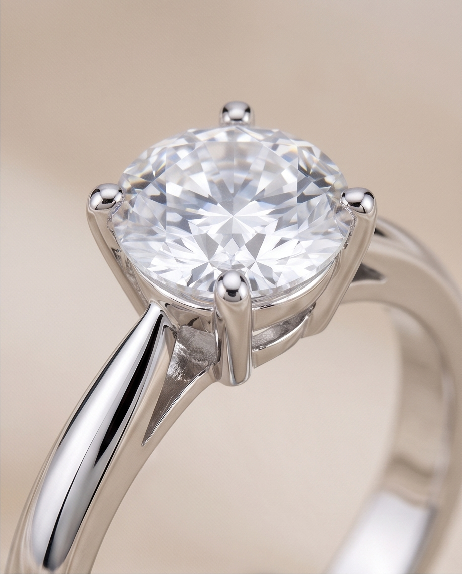 Elegant Solitaire Engagement Ring