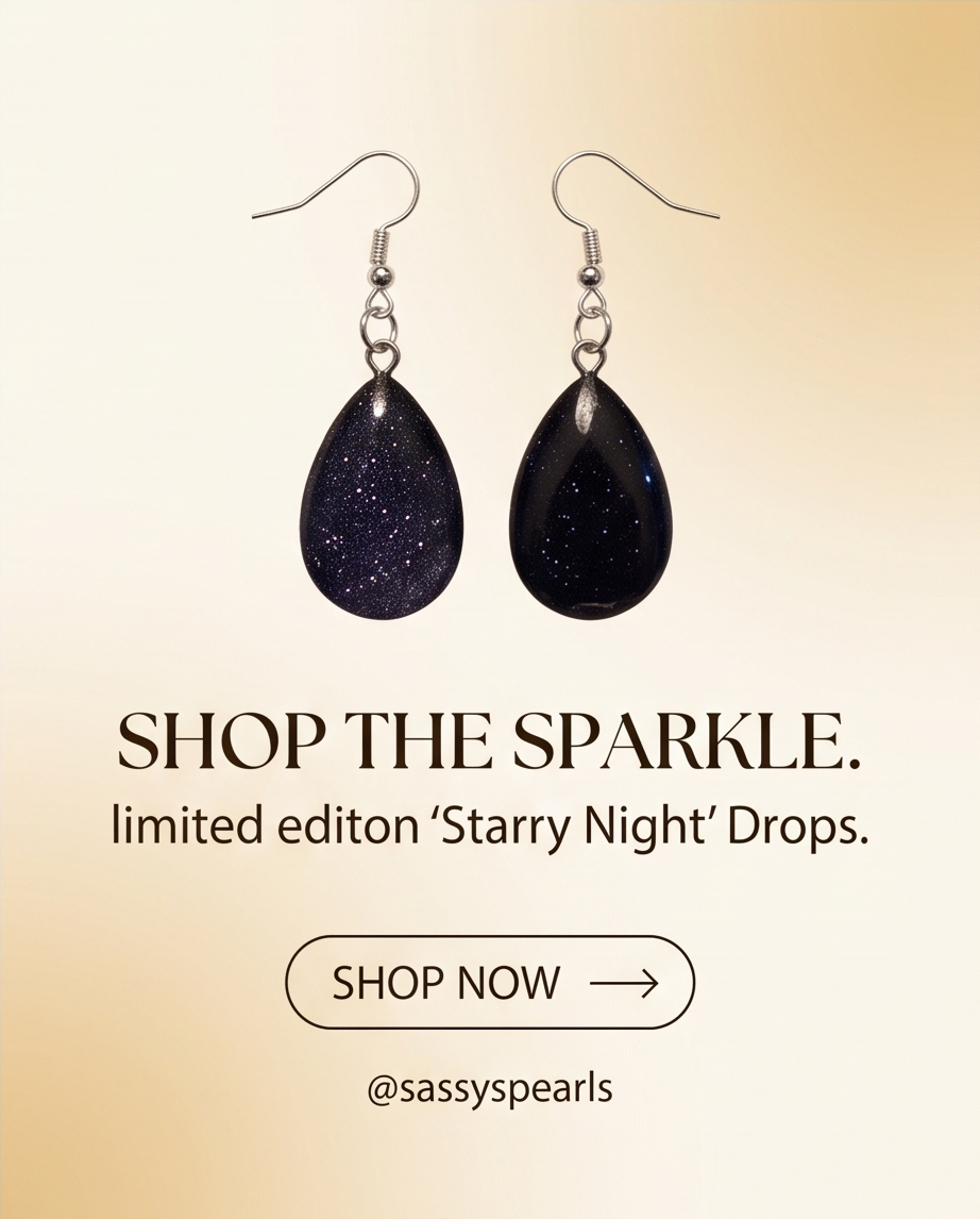 Starry Night Drop Earrings