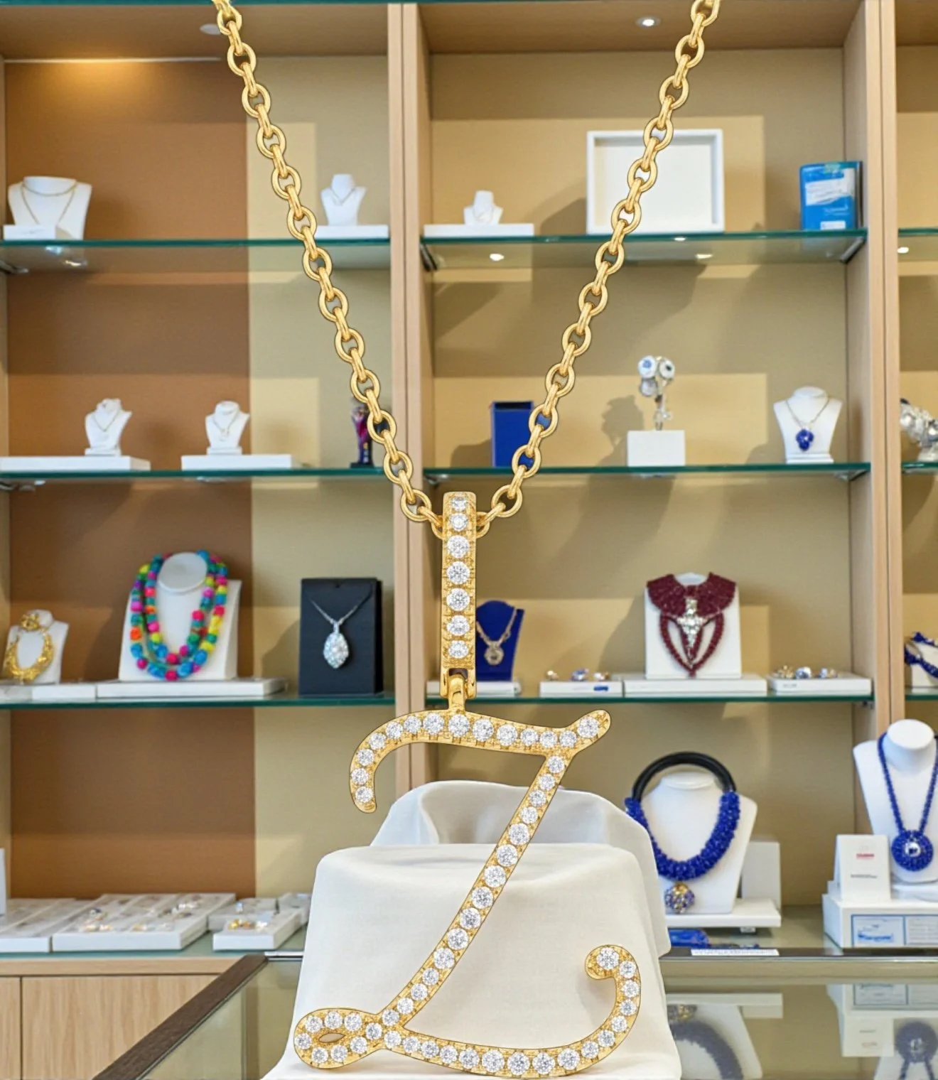 SS526 Sassy's Dazzling Gold Initial 