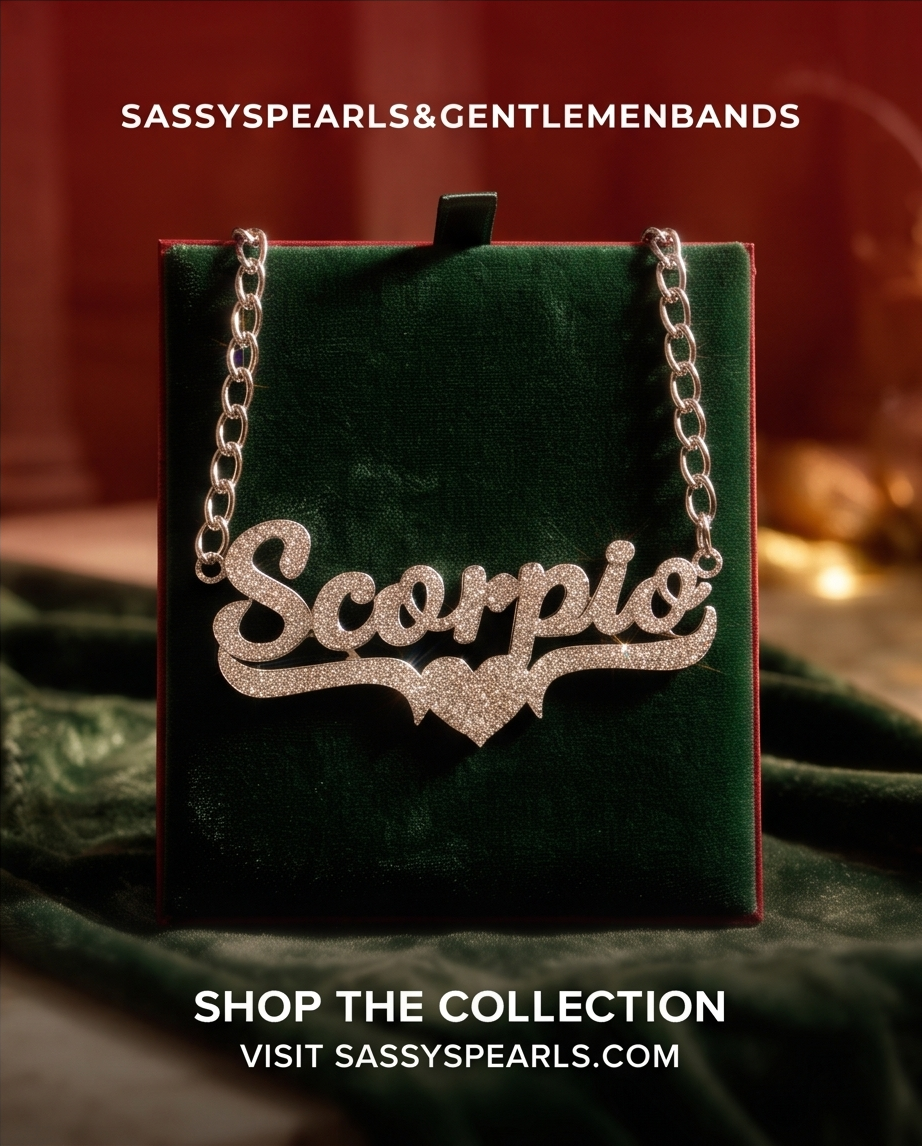 Scorpio Zodiac Necklace