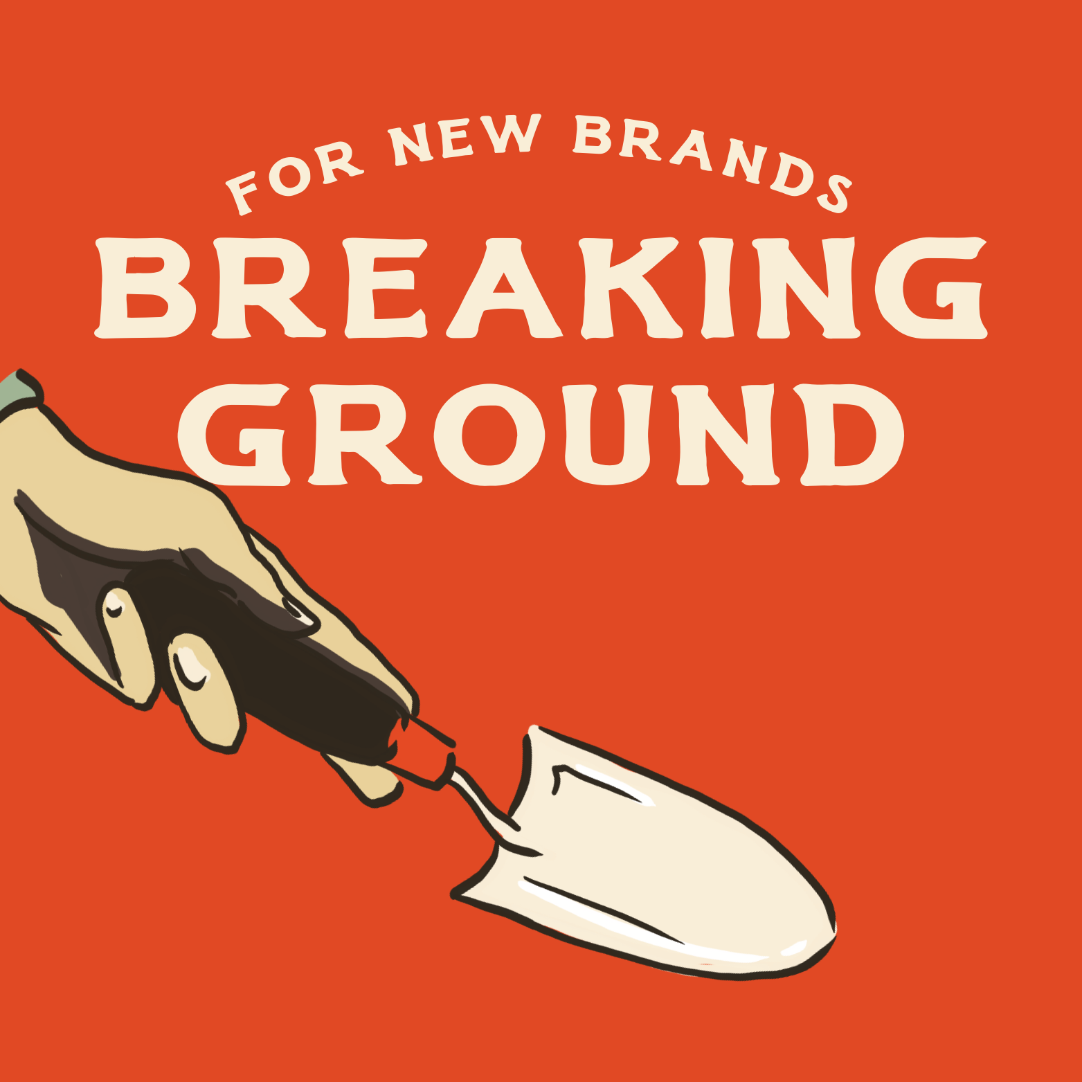 Packages that speak to the overarching metaphor of the brand.
A studio for new beginnings.
Built from the ground up.