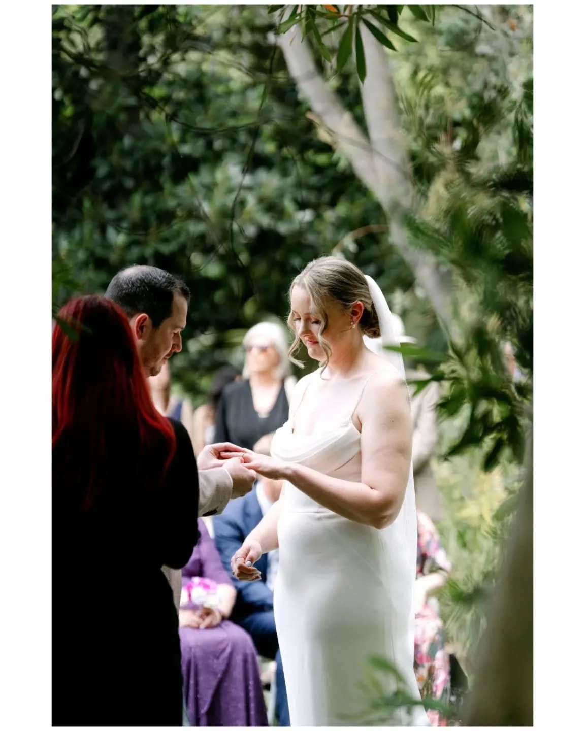 In the lush gardens of Queens Park, Brendan &amp; Kass popped on some rings 💍 🩷

I will check at least 5 times to make sure your trusted ring holder has the rings on them before the ceremony kicks off, if you can't trust 'em, I'll hold 'em.

📷 @dr