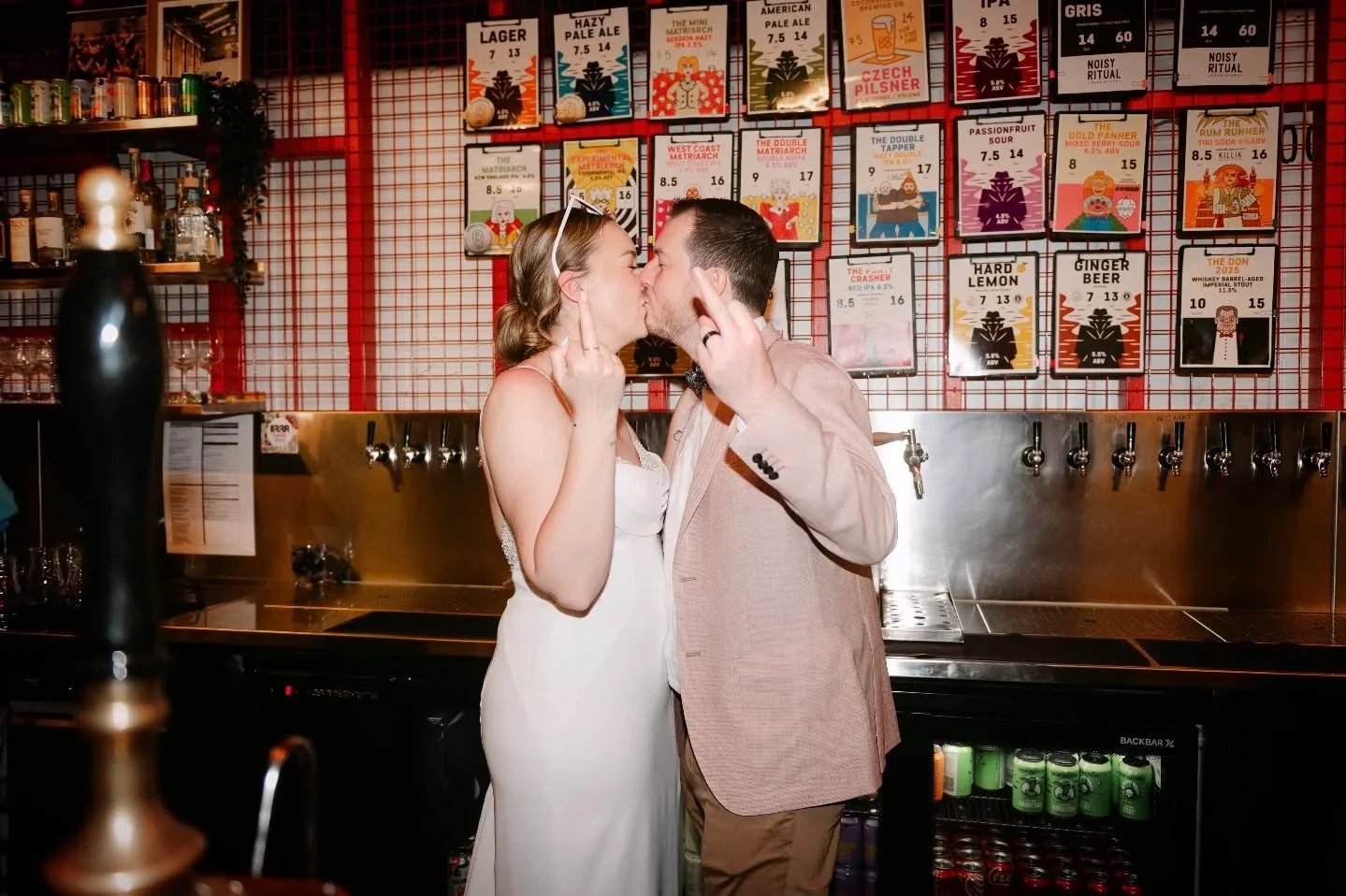 PLEASE STAND FOR THE THURBIDLEYS 🍻
My most important role as DJ, MC &amp; Celebrant for the coolest kid &amp; pooch parents, beer experts, road trippers, competition maniacs and music lovers was to play "the national anthem" as they walked