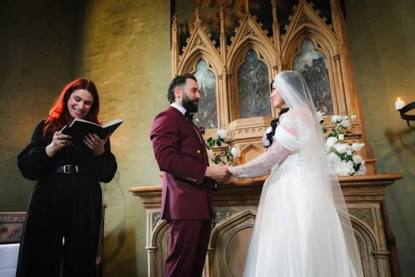 SOME MAGICAL WORDS FROM KIRTY &amp; CHRISTOS 💜💜💜

" Jess was an absolute gem as our celebrant! From the very first meeting, she made us feel completely at ease with her warm, genuine personality and fantastic sense of humour. She took the tim