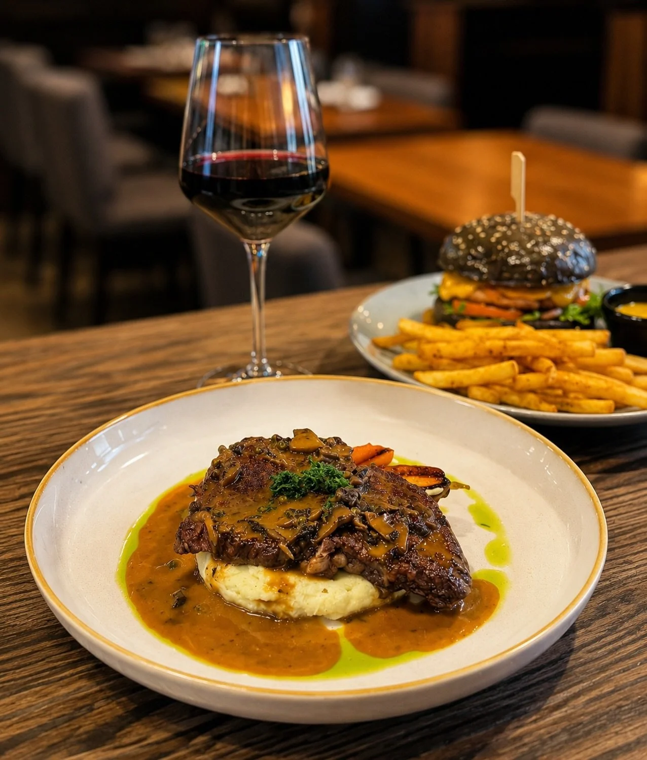 Did someone say $22 Grill Night 🔥 

🍽️ Classic Mains Done Right

Choose your favourite:

🥩 Rump Steak
or
🍗 Herbed Chicken Breast

Served with creamy edamame potato mash and glazed heirloom carrots 🥕 

Finish it your way with:

Cognac Mushroom Pe