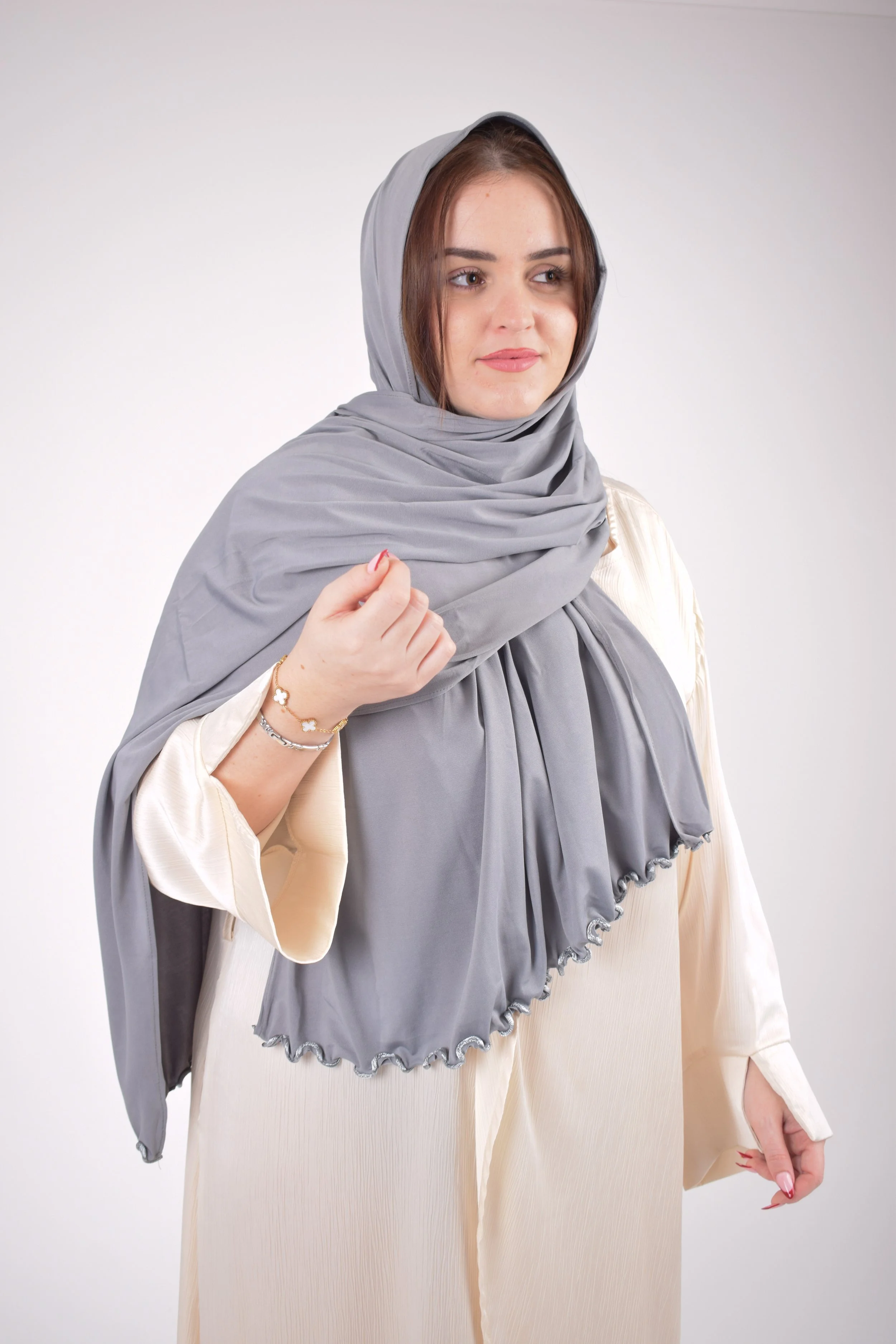 Hijab Imperial Gris