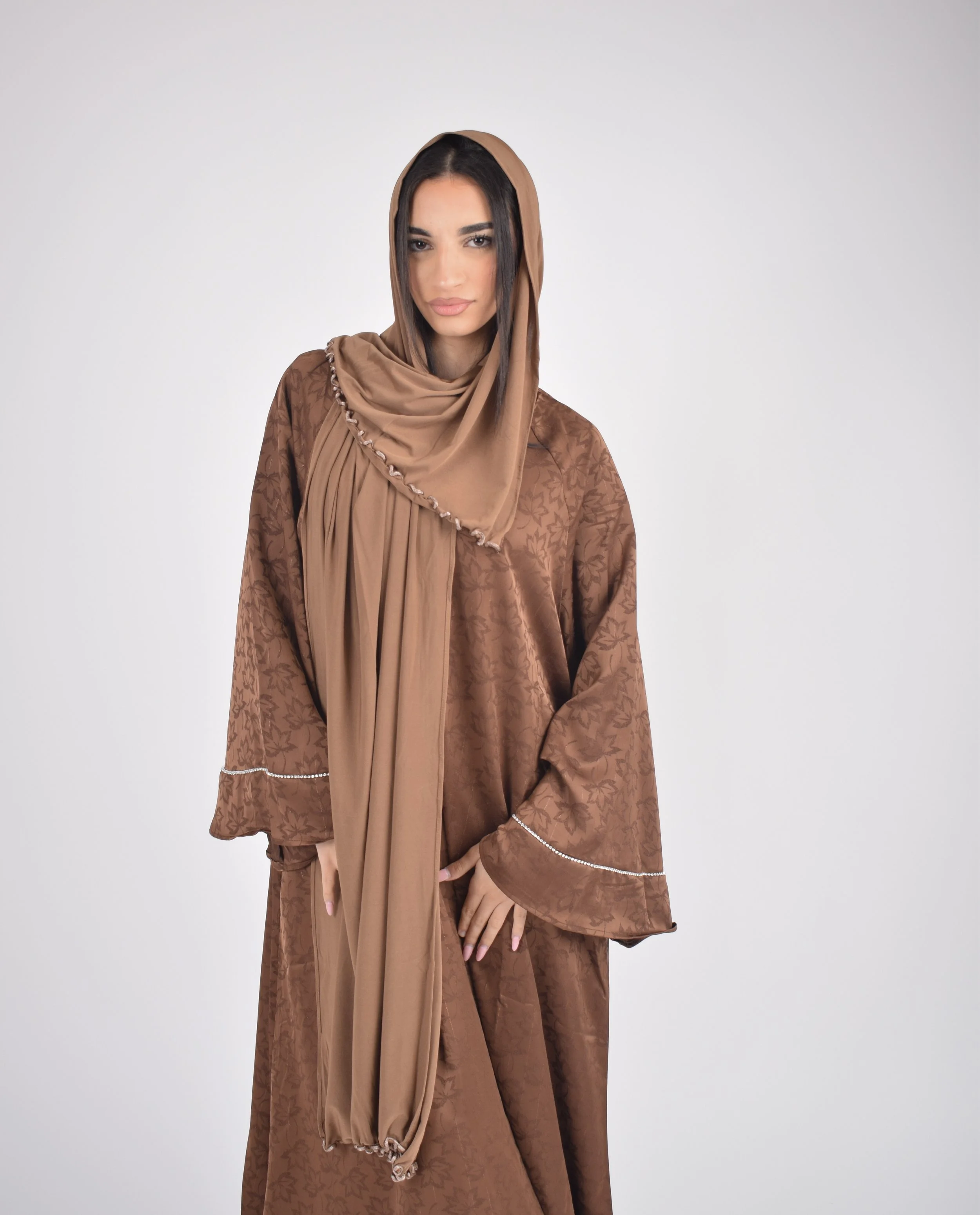 Hijab Imperial Marrón