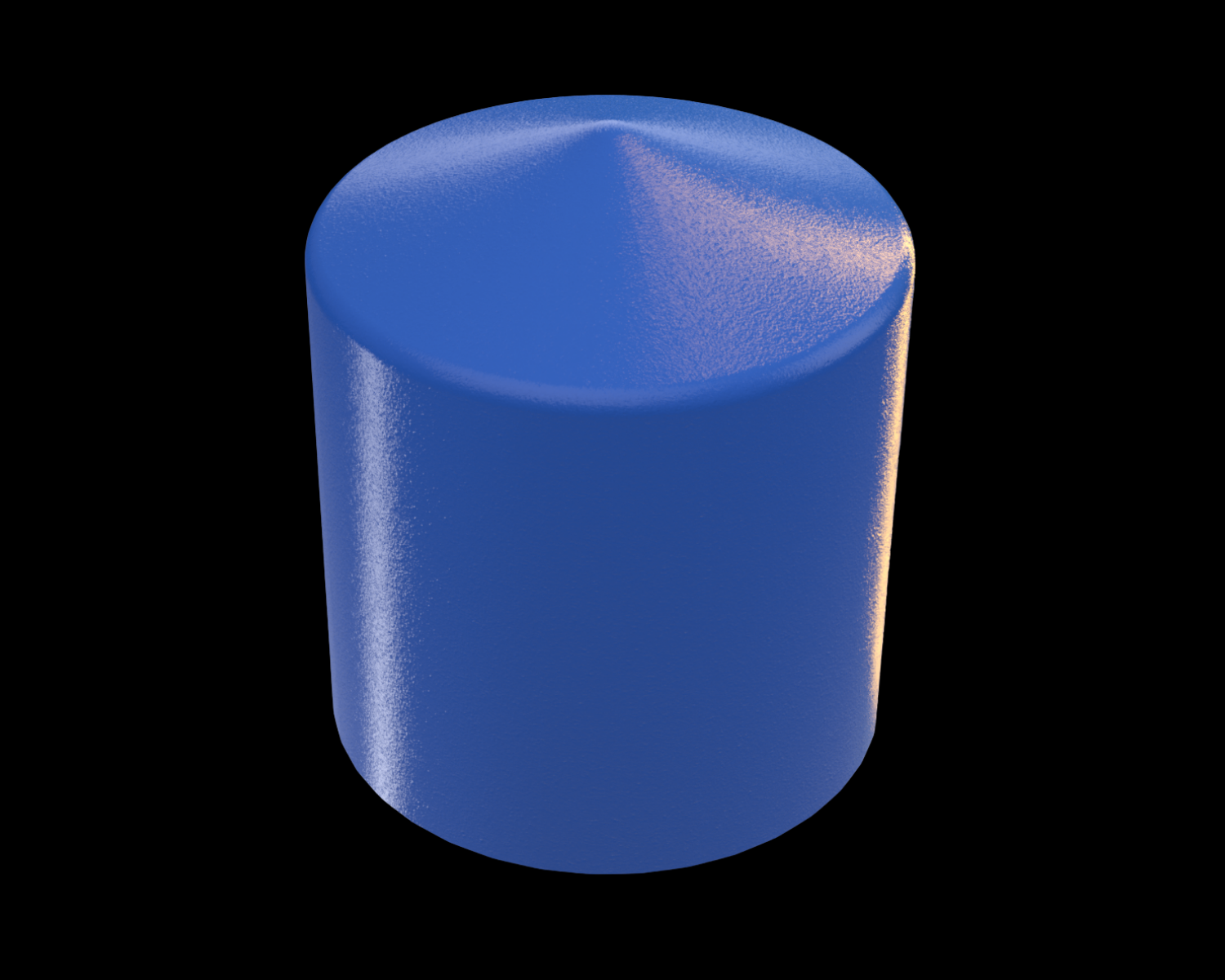 realistyczna wizualizacja 3D komponentu przemysłowego, powierzchnia gumowa, render techniczny