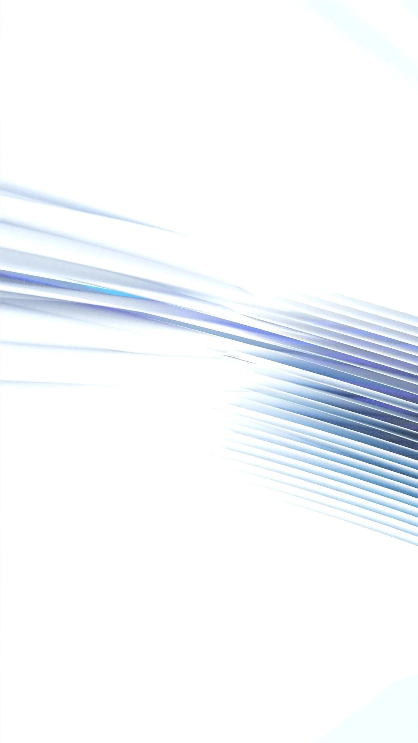 Close-up of a stack of paper with blue lines, viewed from a low angle.