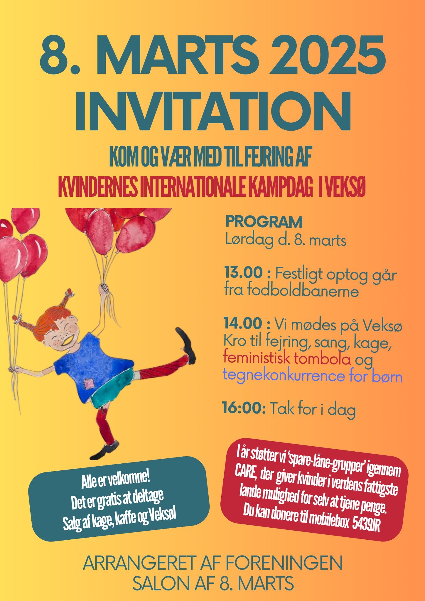 8. Marts fejring og optog