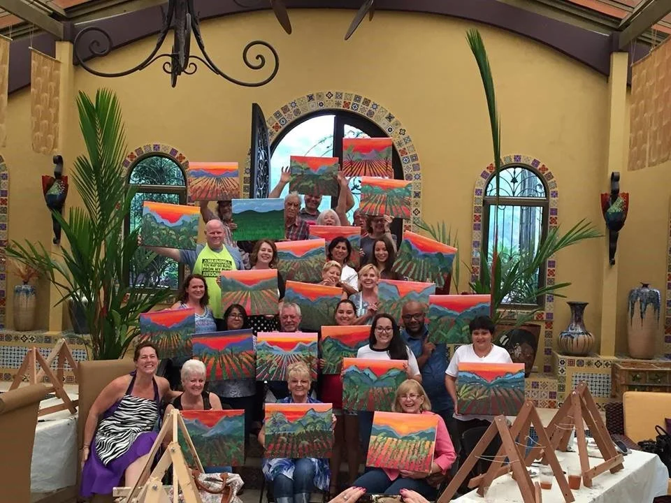 Arbol De Esperanza Paint and Wine Fundraiser