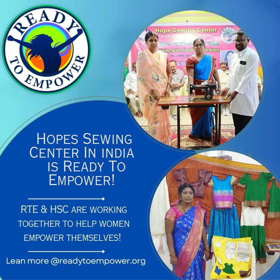 New partnership in 2022 – Hope’s Sewing Center