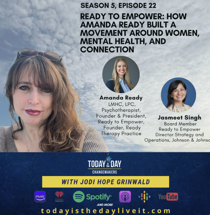 Amanda Ready and Jasmeet Singh Featured in Changemakers Podcast