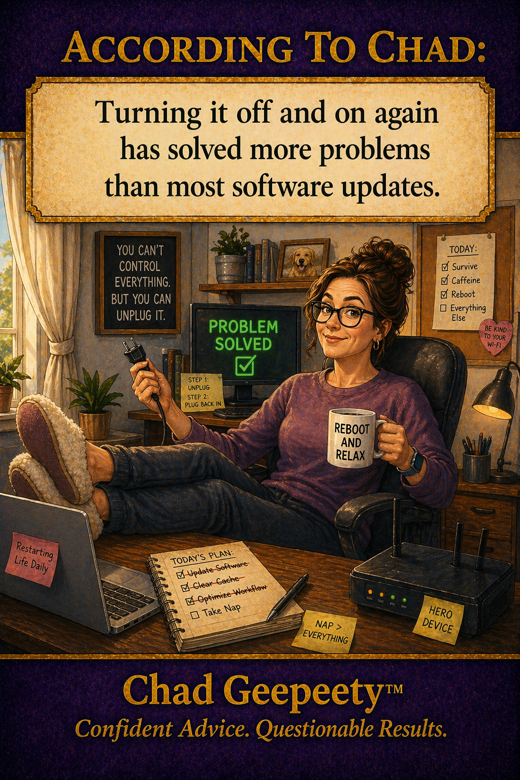 Reboot Fixes More Than Updates