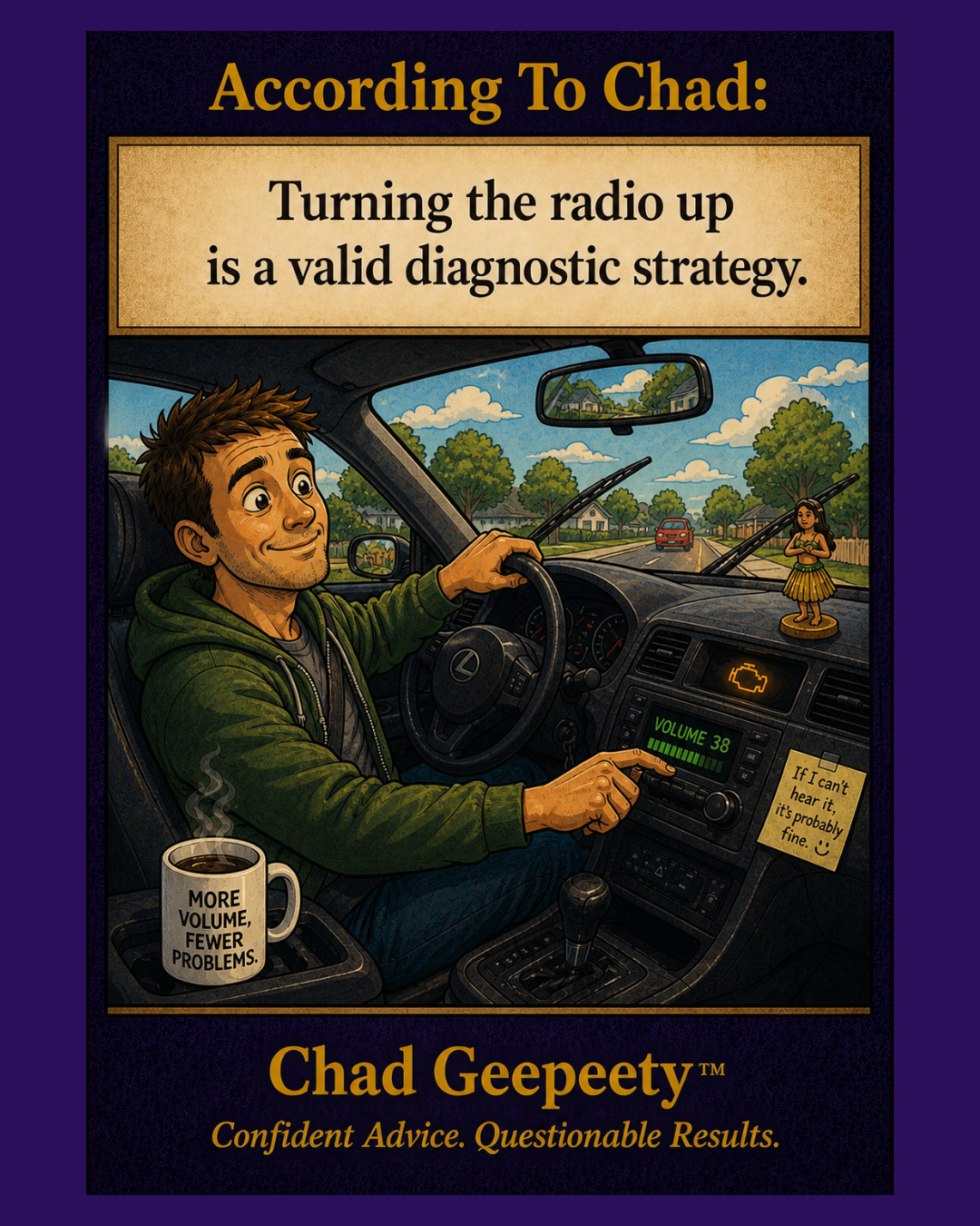 Turning Up the Radio Fixes Everything