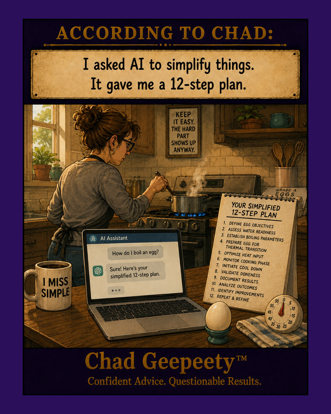 AI Makes Simple Things Complicated