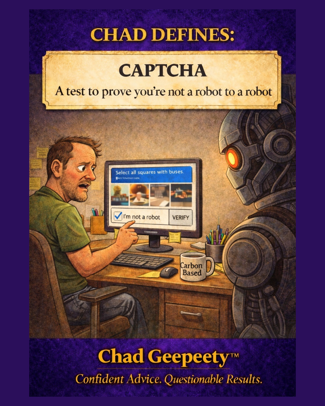 CAPTCHA Explained The Chad Way
