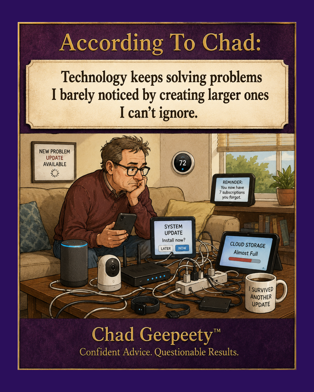 Technology Creates Bigger Problems