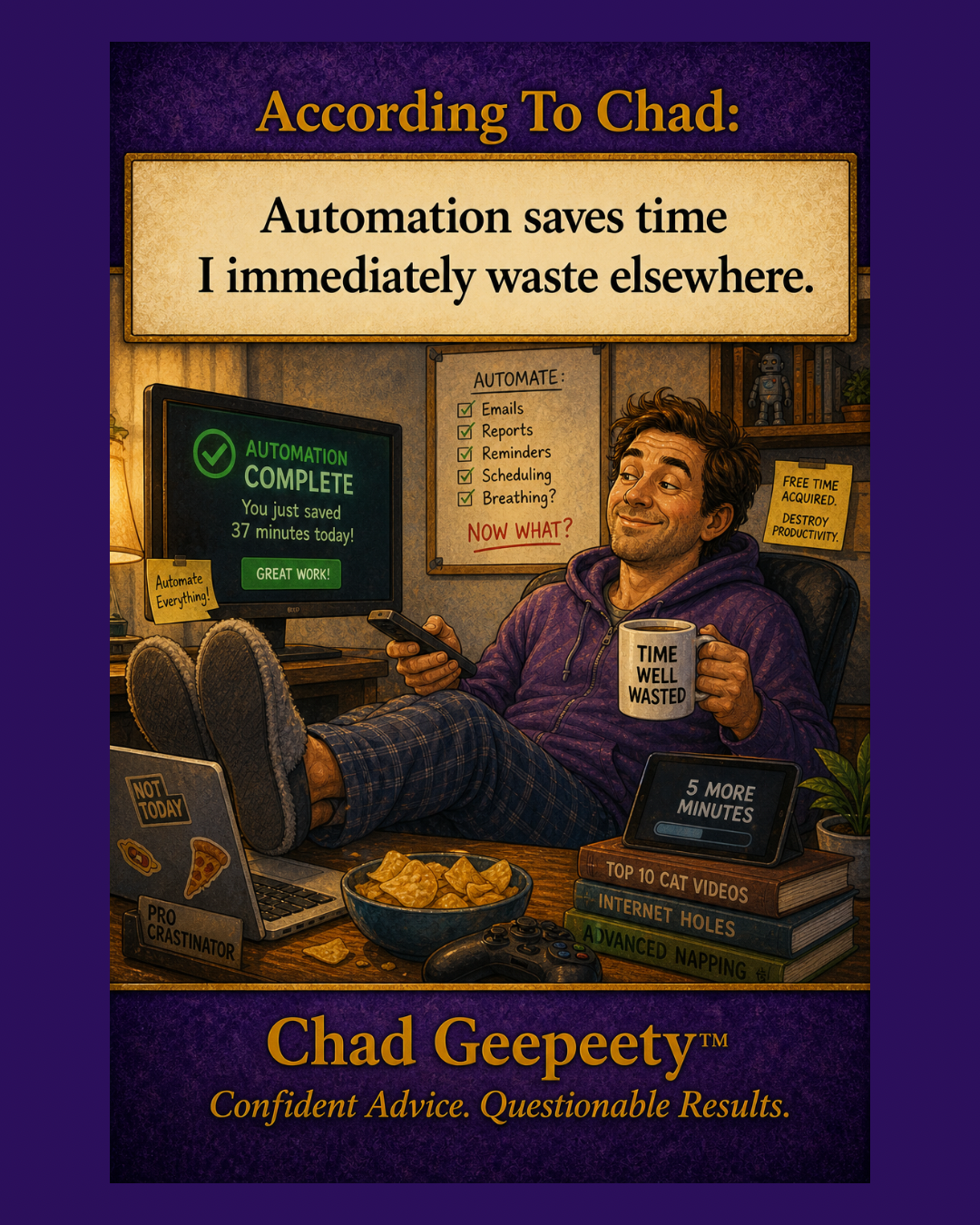 The Automation Time Paradox