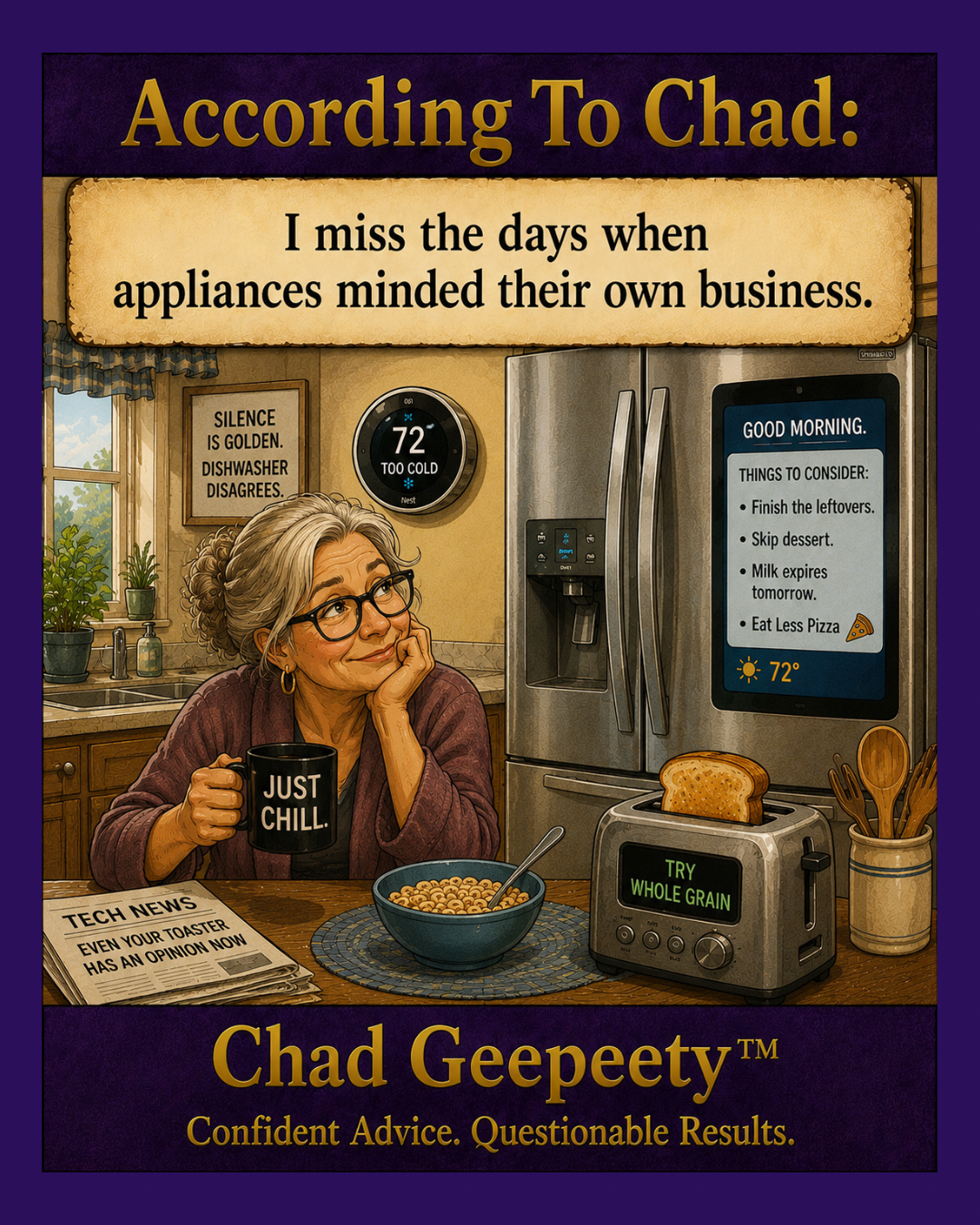 Smart Appliances Have Opinions Now