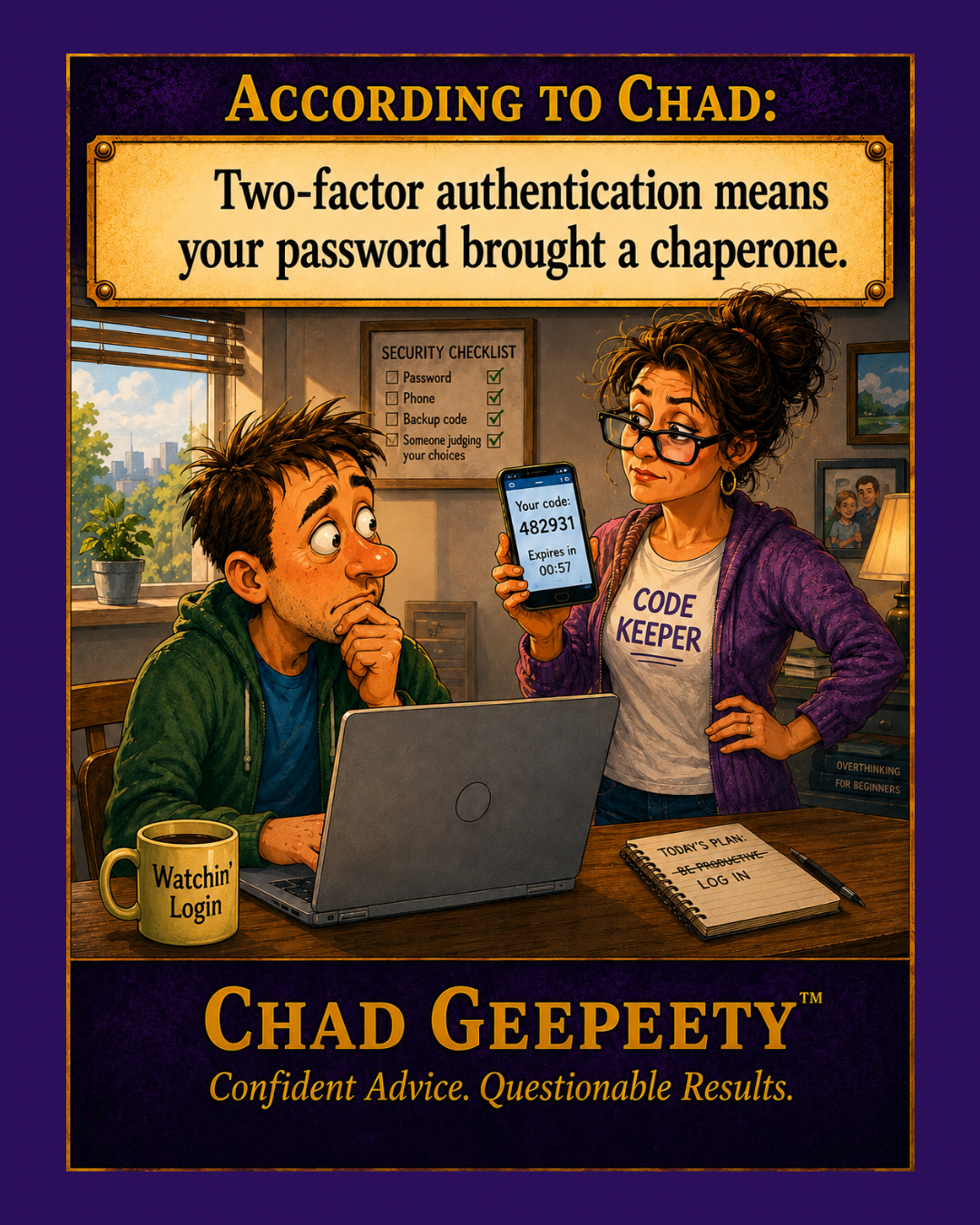 Two-Factor Authentication Humor