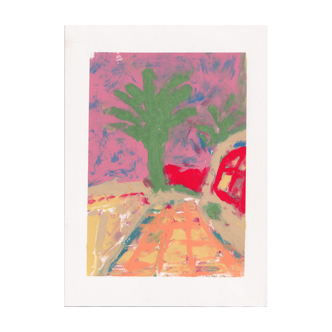 'Green Trees' - Monoscreenprint