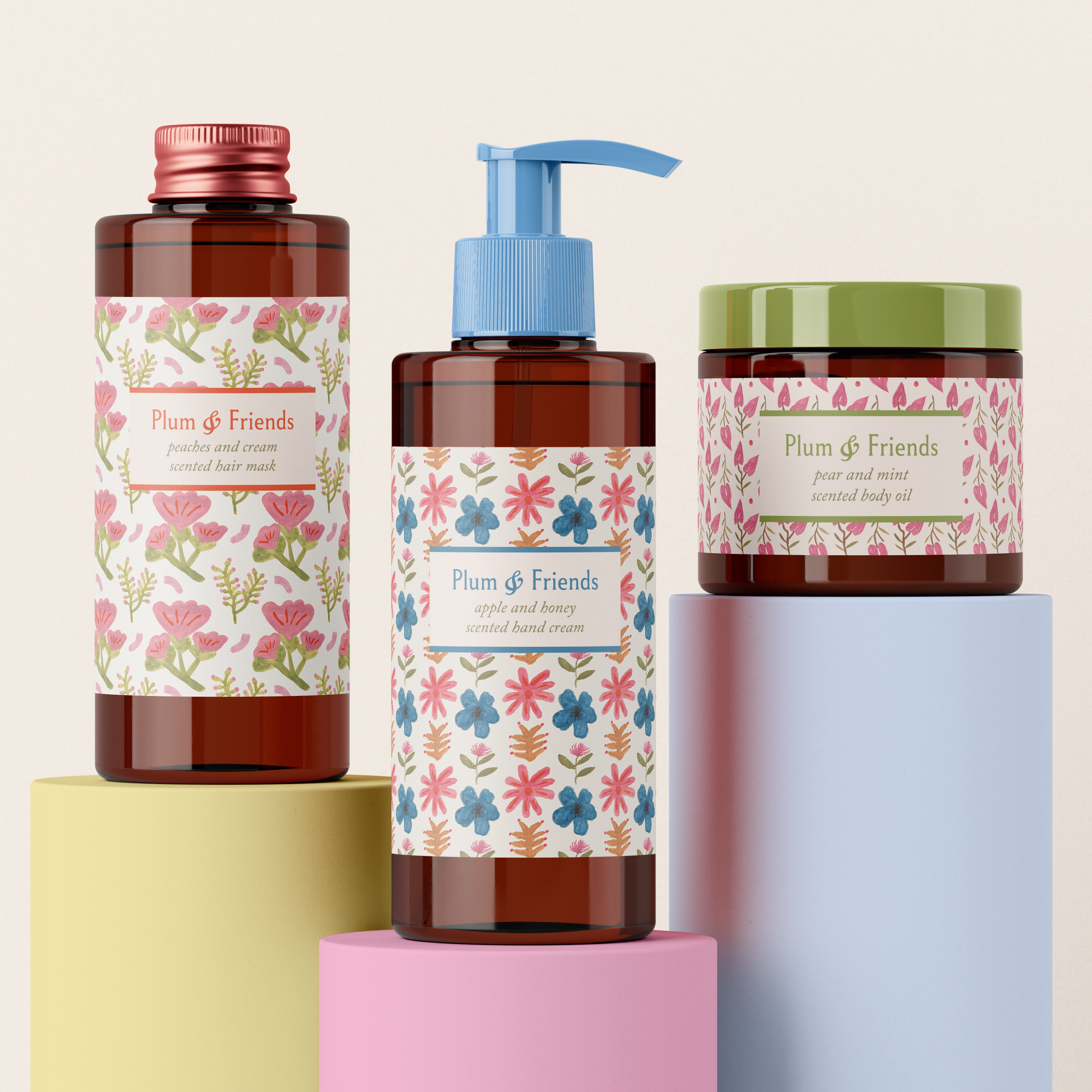 Plum & Friends *personal project*