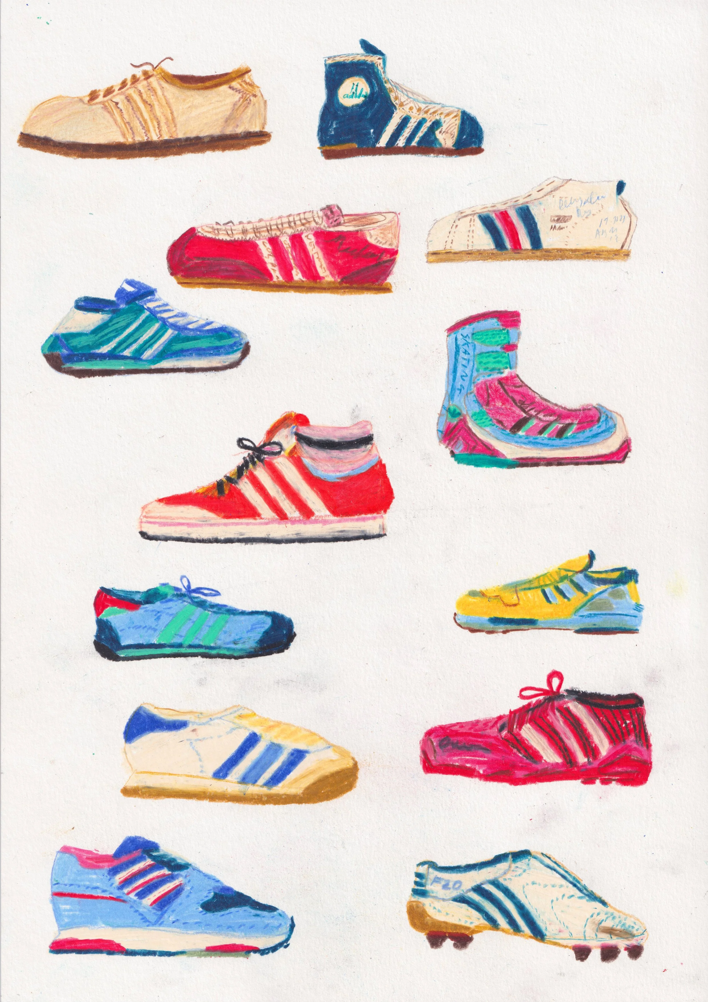 Exploring the Adidas archive