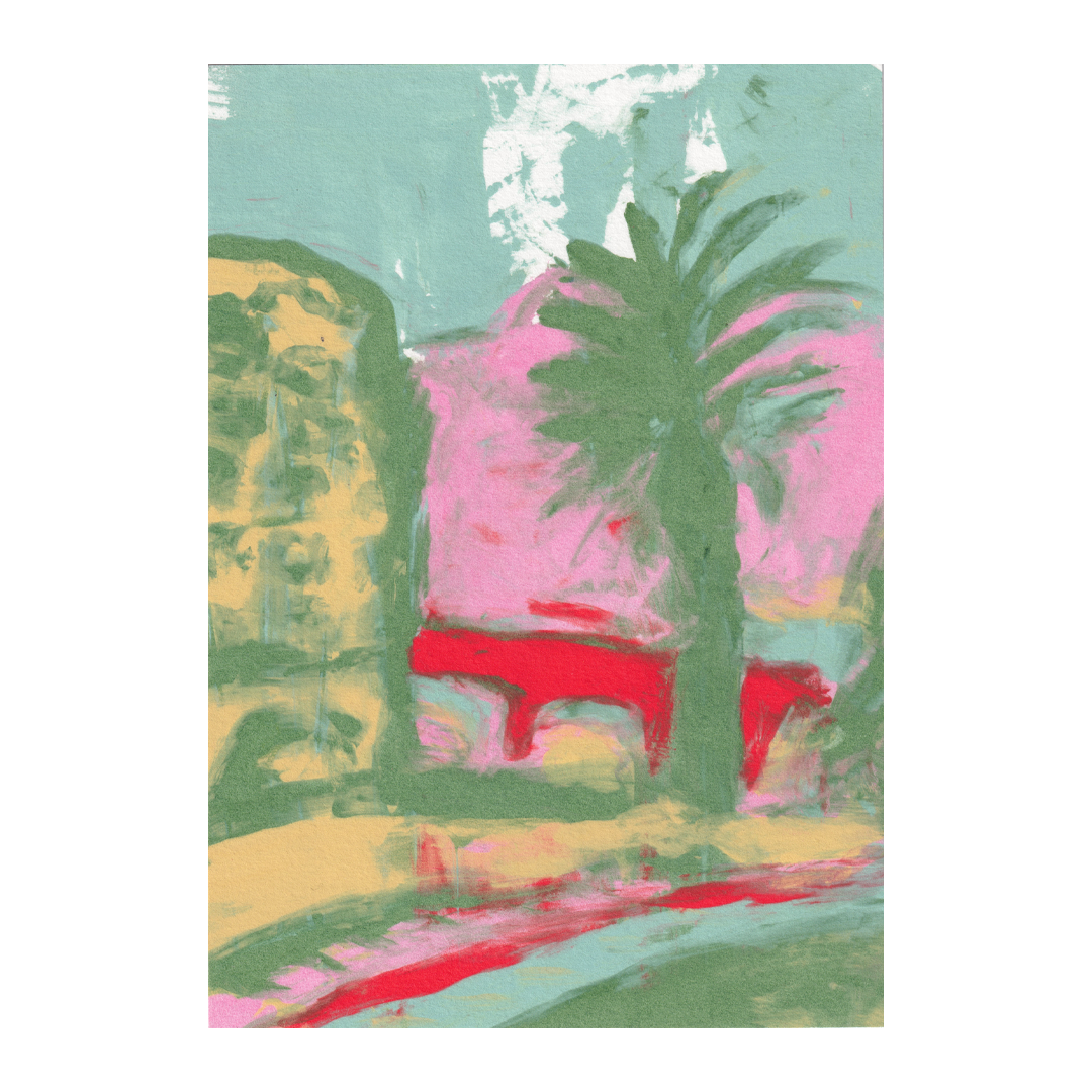 'Calle de Buenos Aires' - Monoscreenprint