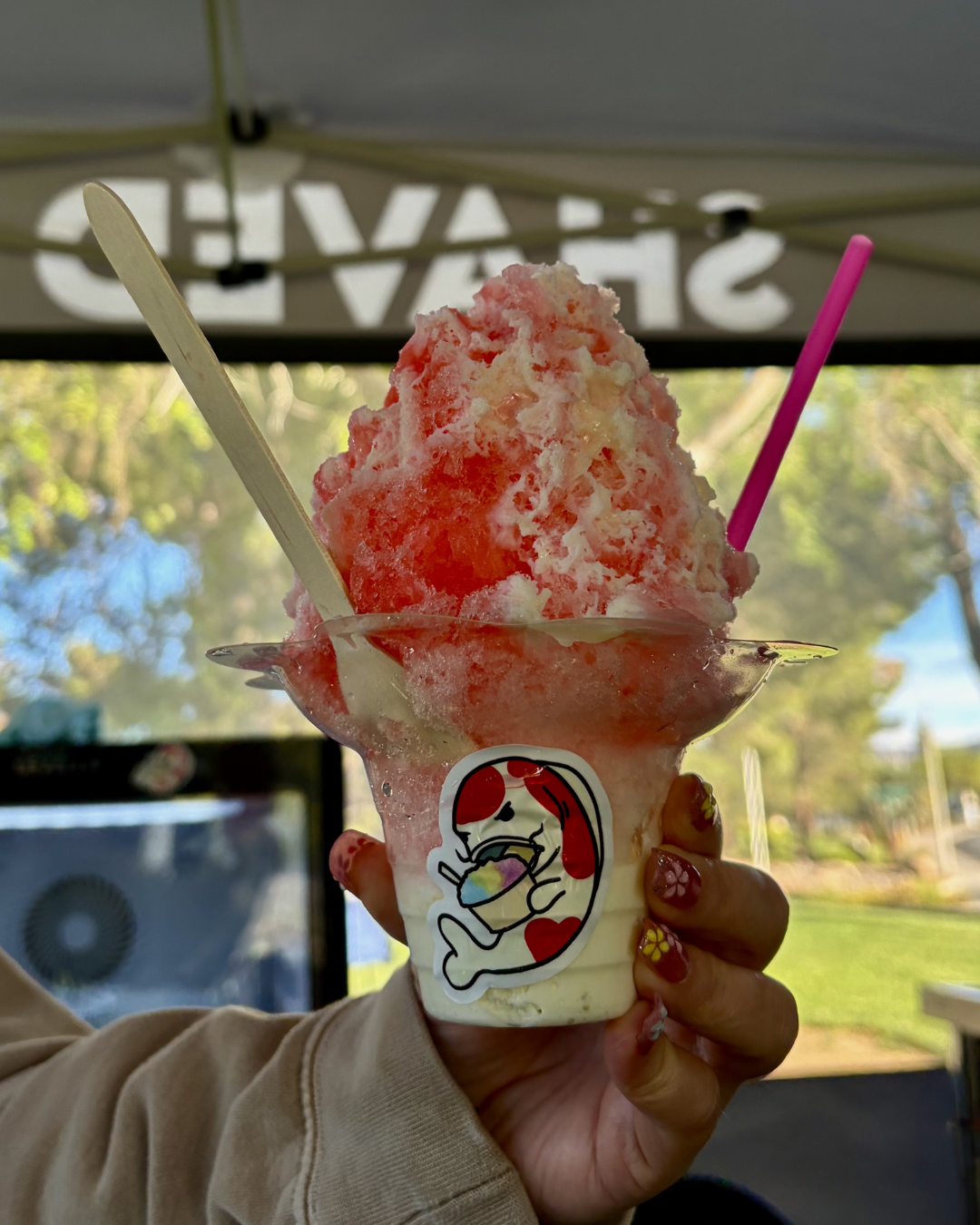 Koi Ice Signature Combos Hawaiian Shave Ice Las Vegas