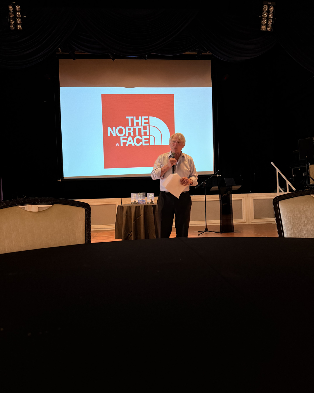 Hap Klopp, Founder of The North Face, Enjoys Koi Ice