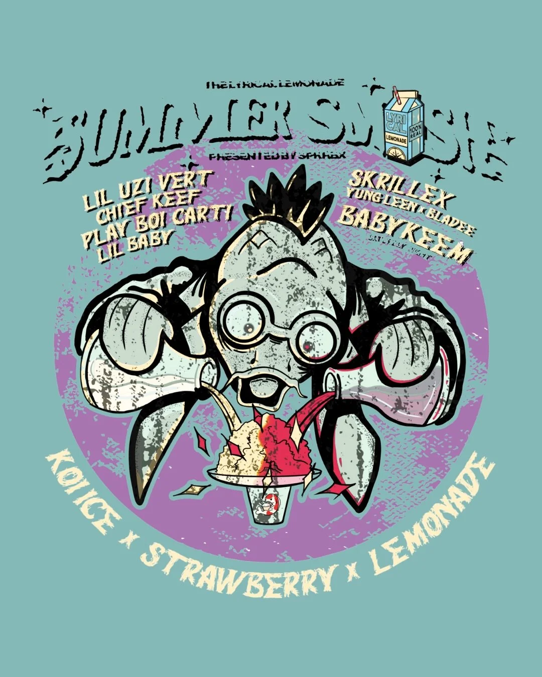 SUMMER SMASH EXCLUSIVE 🍧🍓🍋

Introducing our &ldquo;Cold City&rdquo; collab 🍓🍋 

Strawberry
Lemonade
Premium Hawaiian Shave Ice

Available only at Summer Smash in Chicago June 12&ndash;14.
Artwork by: @mermaidandsharktooth 

Who&rsquo;s pulling u