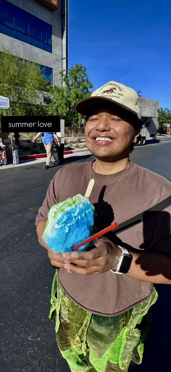 Tiger's Blood and Rainbow Shave Ice