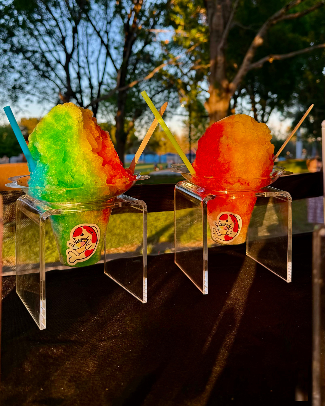 Custom Shave Ice Menu
